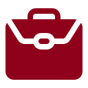 garnet icon of a briefcase